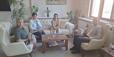 Gelibolu STKS’den Kaymakam Koç’a Ziyaret