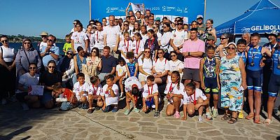 Gelibolu, Triatlon Heyecanına Ev Sahipliği Yaptı