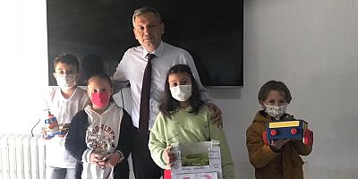 Geri Dönüşüm Mucitleri Tasarım Yarışması Birincileri Sunum Gerçekleştirdi