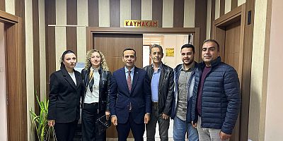 GESDAK Yönetiminden Kaymakam Koç’a Ziyaret