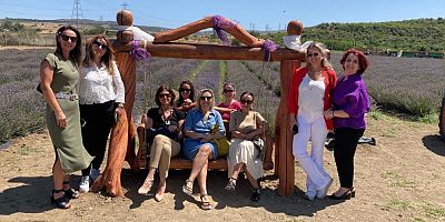 Girişimci Kadınlardan Lavanta Festivaline Ziyaret