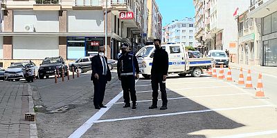 Gölcük Caddesi’ne Otopark Alanı Oluşturuldu