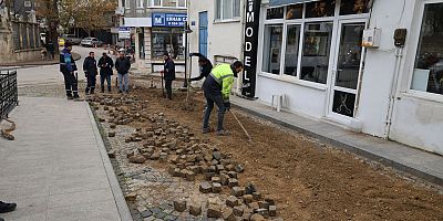 Gömülen Granit Taşlar Yeniden Gün Yüzüne Çıkarıldı