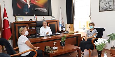 Gönüllü Sokak Dostlarından Başkan Özacar'a Ziyaret