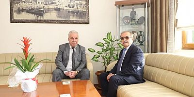 Güçlü’den Veda Ziyareti