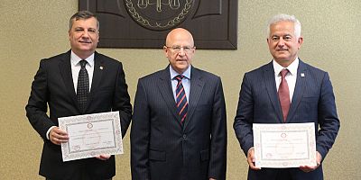 Güneşhan ve Ceylan Mazbatalarını Aldılar