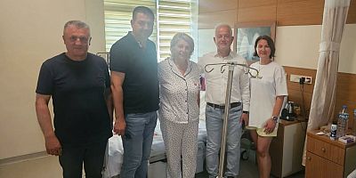 Güneşhan ve Coşkun’dan ÇOMÜ Hastanesi’ne Ziyaret