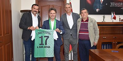 Güneylispor’dan Başkan Soyuak’a Ziyaret