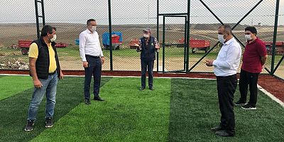 Halı Saha Çalışmasında Sona Gelindi