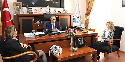 Halk Bankası Müdüründen Başkan Özacar’a Ziyaret