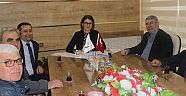 Halk Bankası Şube Müdürü Ergül’den Selvi’ye Ziyaret 