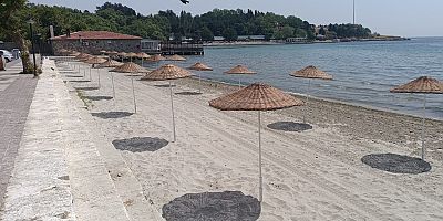 Hamzakoy Plajı Yaza Hazır