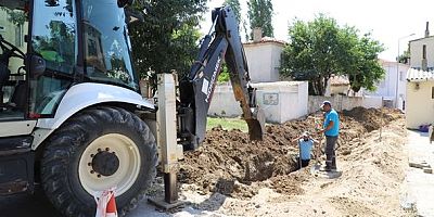 Has Ahmet Sokak’ta Altyapı Çalışmaları Sürüyor