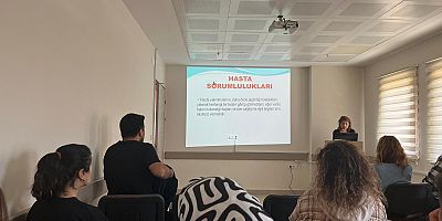 Hasta Hakları Eğitimi Verildi