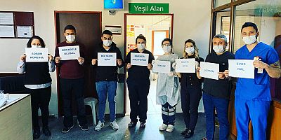 Hastane Çalışanlarından ‘Evde Kal’ Çağrısı