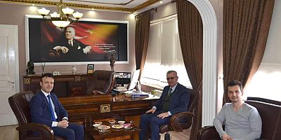 Helvacıoğlu’ndan, Başkan Soyuak’a Ziyaret