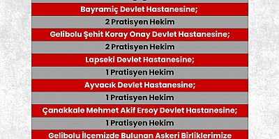 'HER ŞEY DAHA SAĞLIKLI BİR ÇANAKKALE İÇİN'