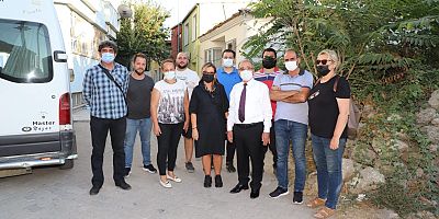 İbrahim Uzun Sokak’ta İncelemelerde Bulunuldu