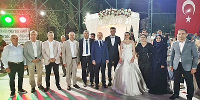 İçişleri Bakan Yardımcısı Turan Güneyli’de Düğüne Katıldı