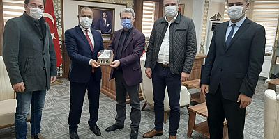 İl Genel Meclis Başkanından Kaymakam Kılınçkaya’ya Ziyaret