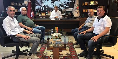 İl Genel Meclis Üyelerinden Bülent Öz’e Ziyaret