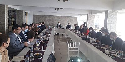 İlçe İdare Şube Başkanları Toplantısı Yapıldı