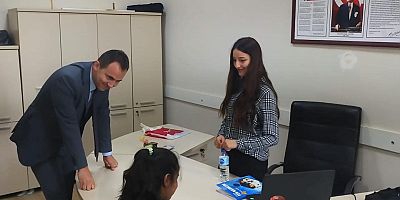 İlçe Milli Eğitim Müdürü Aydın’ın Okul Ziyareti