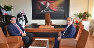İLÇE MİLLİ EĞİTİM  MÜDÜRÜ KARACA’YA ZİYARET