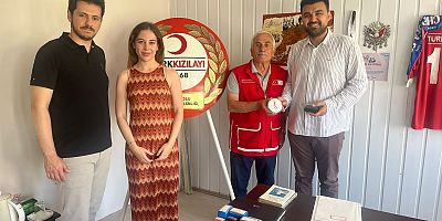 İlçe Sağlık’tan Kızılay’a İş Birliği Ziyareti
