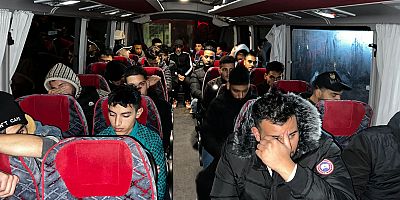 İlçemizde 35 Kaçak Göçmen Yakalandı