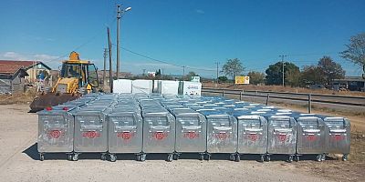 İlçemize Yeni Çöp Konteynerleri Kazandırıldı