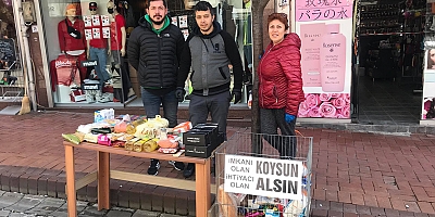 İmkanı Olan Koysun, İhtiyacı Olan Alsın