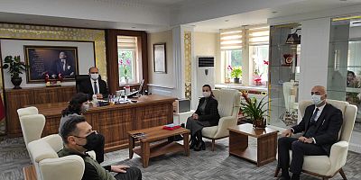 İpek Böceği Yetiştiriciliği Proje Yetkililerinden Kaymakam Abacı’ya Ziyaret