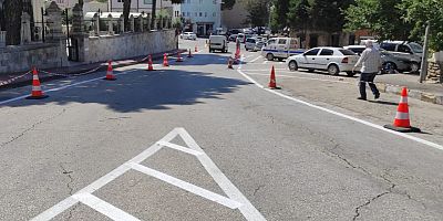 İşaretleme Çalışmaları Devam Ediyor