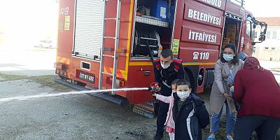 İtfaiyeden Öğrencilere Eğitim