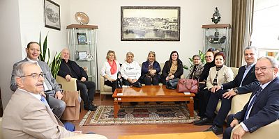 İyi Parti Aday Adaylarından Başkan Özacar’a Ziyaret