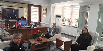 İyi Parti’den Kaymakam Abacı’ya Ziyaret