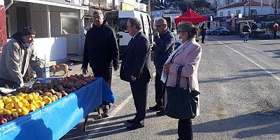 İyi Parti’den Pazarcı Esnafına Ziyaret