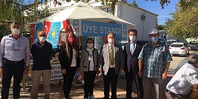 İyi Parti Evreşe’de Üye Kayıt Standı Açtı