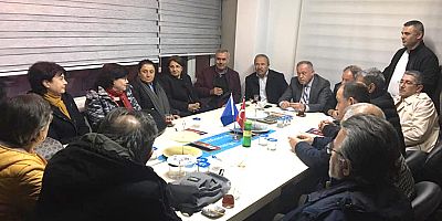 İyi Parti İl Başkanından İlçe Başkanlığına Ziyaret