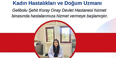 Kadın Doğum Uzmanı İlçemizde Göreve Başladı