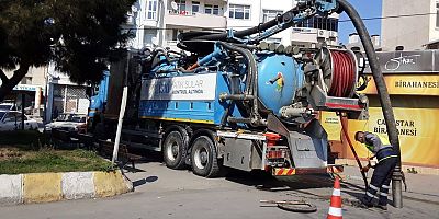Kanalizasyon Hatları ve Yağmur Kanalları Temizlendi