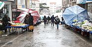 Kar ve Soğuk Pazar Esnafını Vurdu