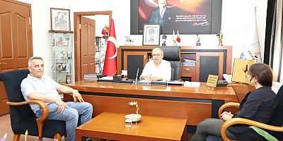 Kara’dan Başkan Özacar’a Ziyaret