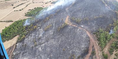 Karainebeyli’de Çıkan Yangın Kontrol Altında!