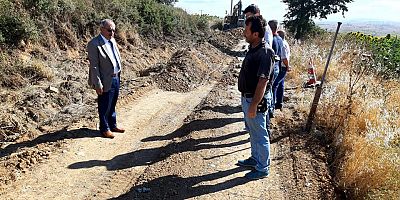 Katı Atık Sahasına Yeni Su İletim Hattı