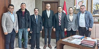 Kaya ve Çetin’den İl Tarım Müdürüne Ziyaret