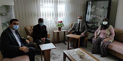 Kaymakam Abacı, Aile Ziyaretlerini Sürdürüyor