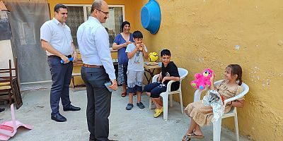 Kaymakam Abacı, Aile Ziyaretlerini Sürdürüyor