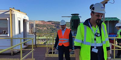 Kaymakam Abacı, Altın Maden İşletmesini Ziyaret Etti